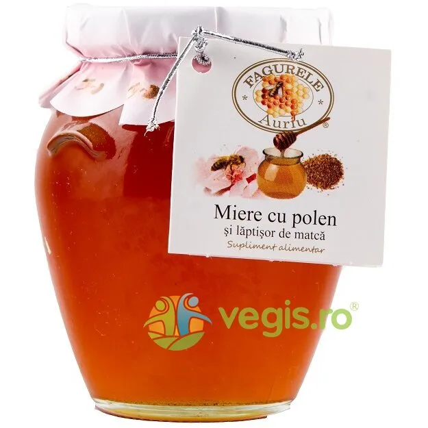 Miere cu Polen si Laptisor de Matca 400g EUROAPICOLA — preț și oferte