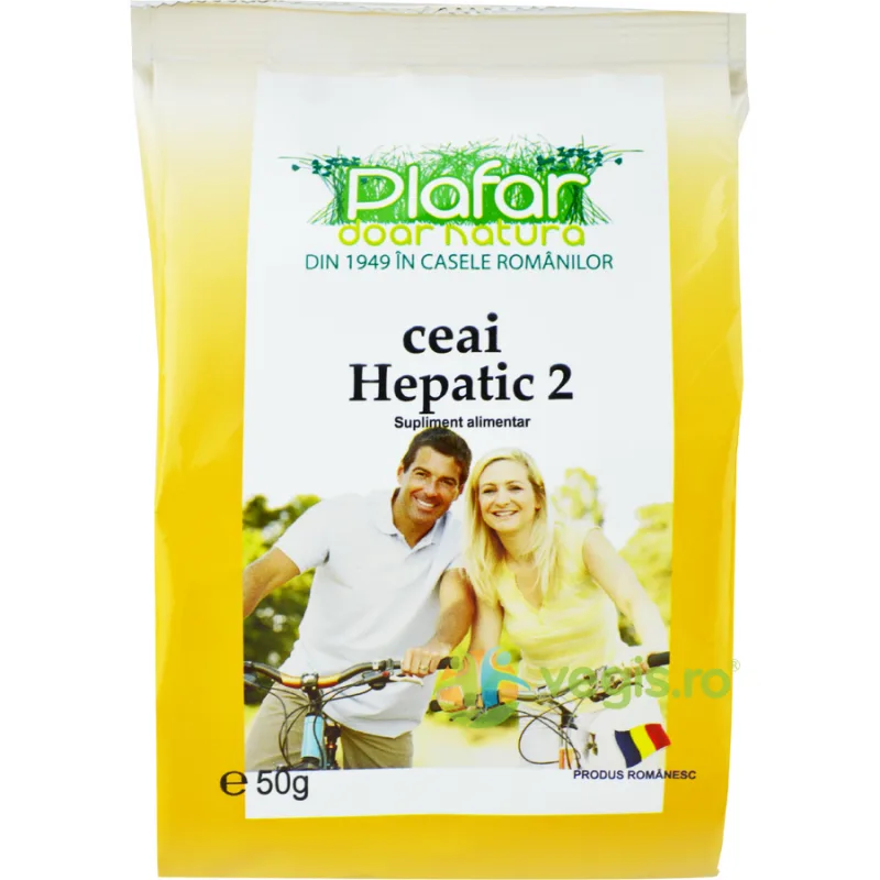 Ceai Hepatic Nr.2 50g PLAFAR — preț și oferte