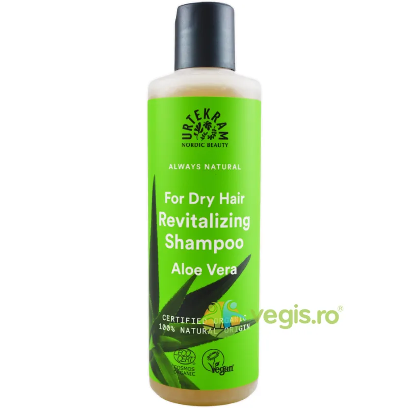Sampon cu Aloe Vera pentru Par Uscat Bio 250ml URTEKRAM — preț și oferte