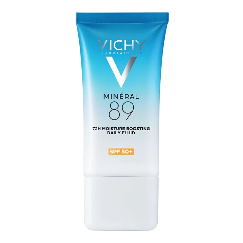 Fluid hidratant 72H cu acid hialuronic Mineral 89, SPF50+, 50 ml, Vichy — preț și oferte