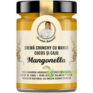 Mangonella Crema Crunchy cu Mango, Cocos si Caju  Secretele Ramonei 350g