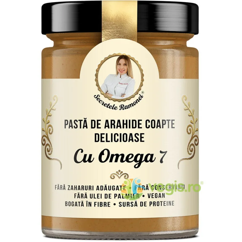 Pasta de Arahide Coapte Delicioase cu Omega 7 Secretele Ramonei 350g REMEDIA — preț și oferte