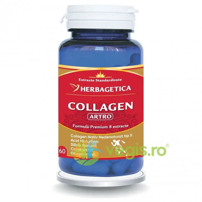 Collagen Arto 60cps HERBAGETICA — preț și oferte