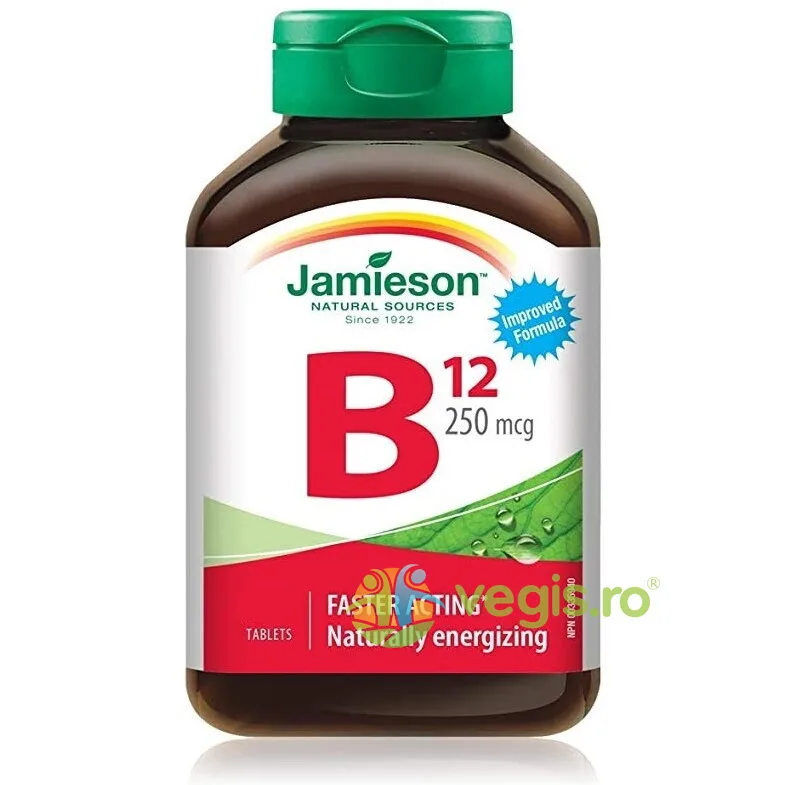 Vitamina B12 250mg 35cpr JAMIESON — preț și oferte
