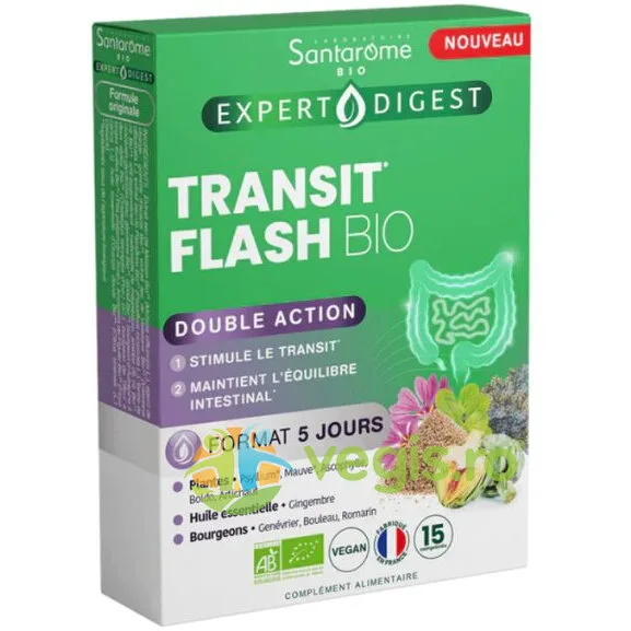 Tranzit Flash Ecologic/Bio 15cpr SANTAROME — preț și oferte