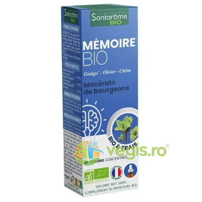 Memorie Ecologic/Bio 30ml SANTAROME — preț și oferte