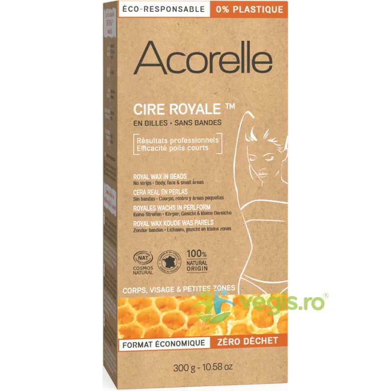 Ceara Depilatoare Naturala Format Bile pentru Fata, Corp si Zonele Mici 300g ACORELLE — preț și oferte