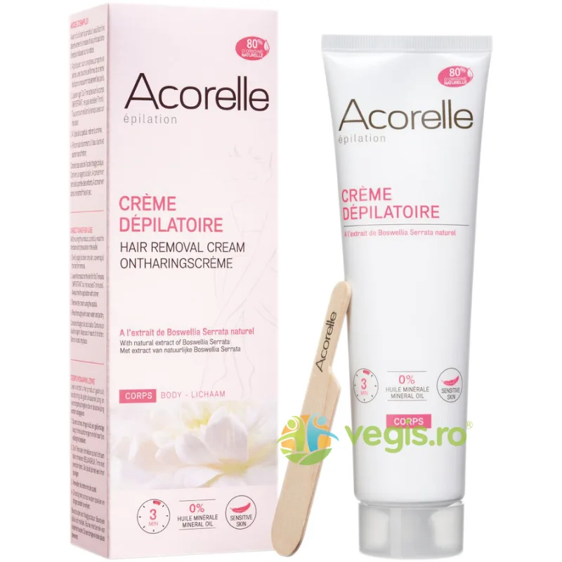 Crema Depilatoare Naturala pentru Piele Sensibila pentru Corp 150ml — preț și oferte