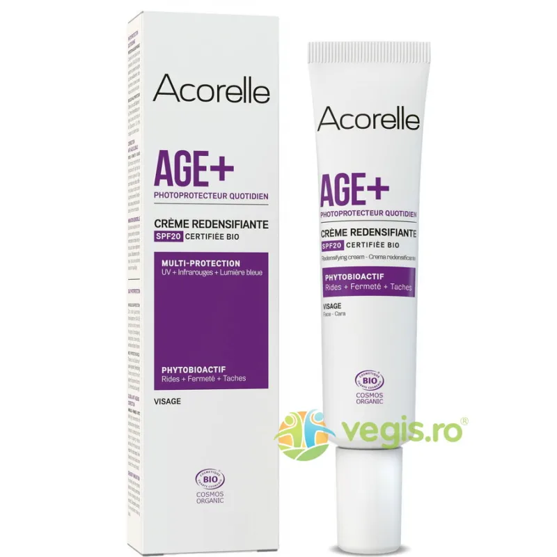 Crema Anti-Imbatranire Protectie Solara pentru Fata SPF20 cu Filtru Mineral Bio 40ml — preț și oferte