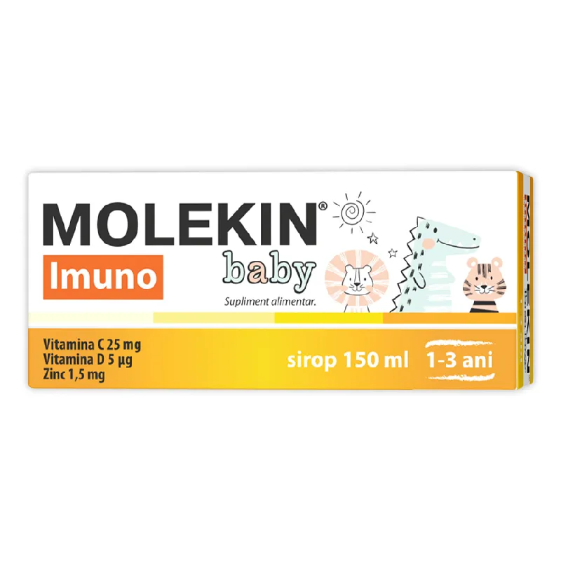 Sirop Molekin Imuno Baby 1-3 ani, 150 ml, Zdrovit — preț și oferte