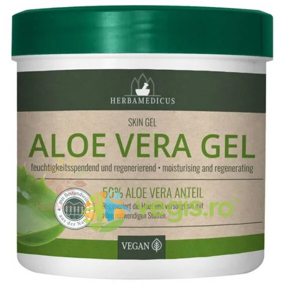 Gel cu Aloe Vera 250ml Herbamedicus — preț și oferte