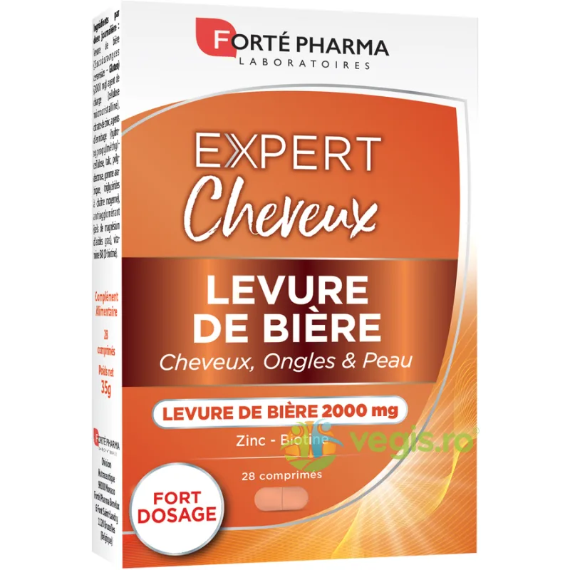 Expert Levure de Biere Tratament pentru Ingrijirea Pielii, Parului si Unghiilor 28cpr Forté Pharma — preț și oferte