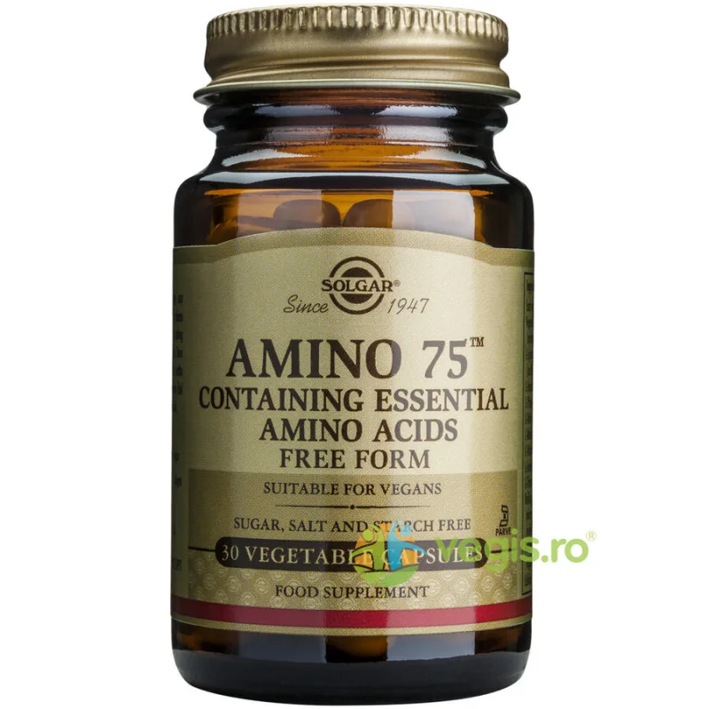 Amino 75 Vegetale 30cps SOLGAR — preț și oferte