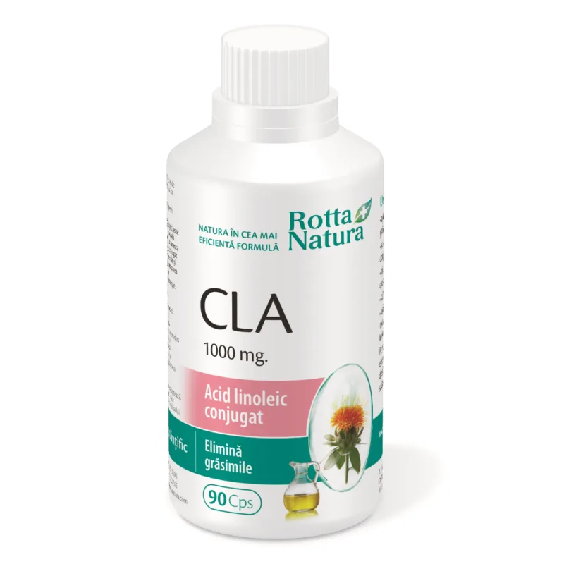 CLA, 1000 mg, 90 capsule, Rotta Natura — preț și oferte