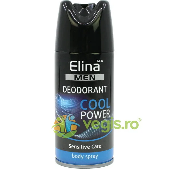 Deodorant Spray pentru Barbati Cool Power 150ml ELINA MED — preț și oferte