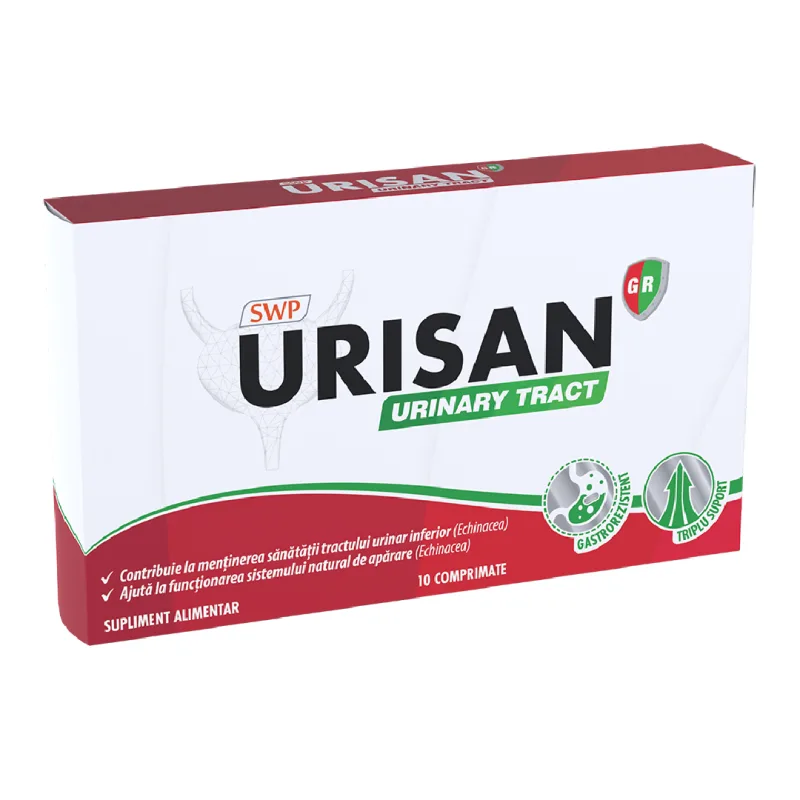 Urisan GR Urinary Tract, 10 comprimate, Sun Wave Pharma — preț și oferte