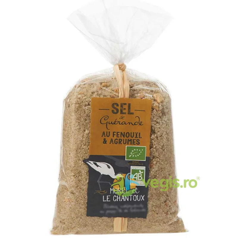 Sare de Mare cu Fenicul si Coaja de Citrice Ecologica/Bio 250g MOREL ET LE CHANTOUX — preț și oferte