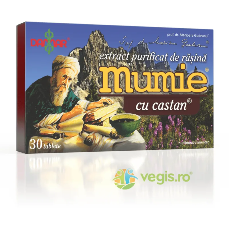 Extract Purificat de Rasina cu Castan Mumie 30tb DAMAR — preț și oferte