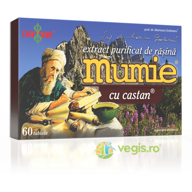 Extract Purificat de Rasina cu Castan Mumie 60tb DAMAR — preț și oferte