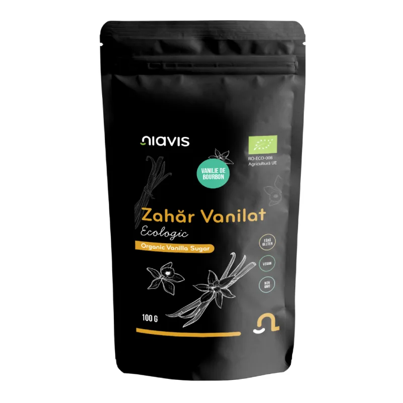 Zahar vanilat Bio, 100 g, Niavis — preț și oferte