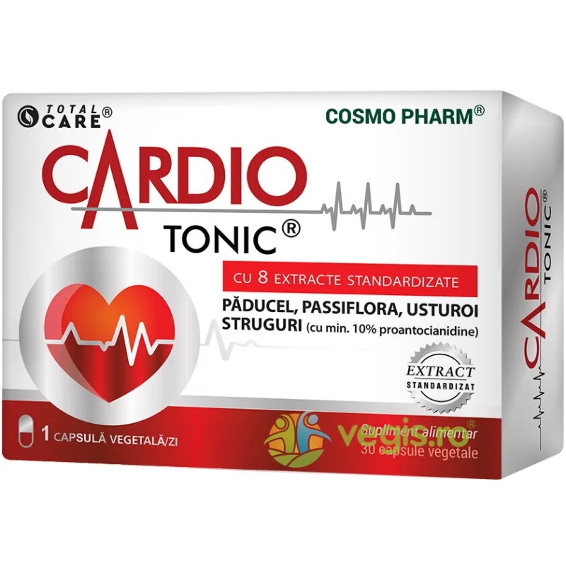 Cardiotonic Total Care 30cps COSMO PHARM — preț și oferte