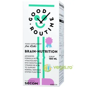 Brain Nutrition pentru Copii cu Gust de Capsuni 150ml Secom,