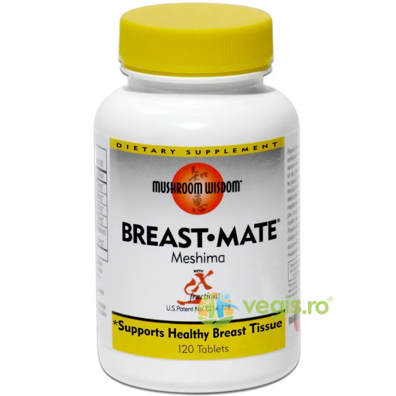 Breast Mate 120 tb vegetale filmate Secom, MUSHROOM&nbsp;WISDOM — preț și oferte
