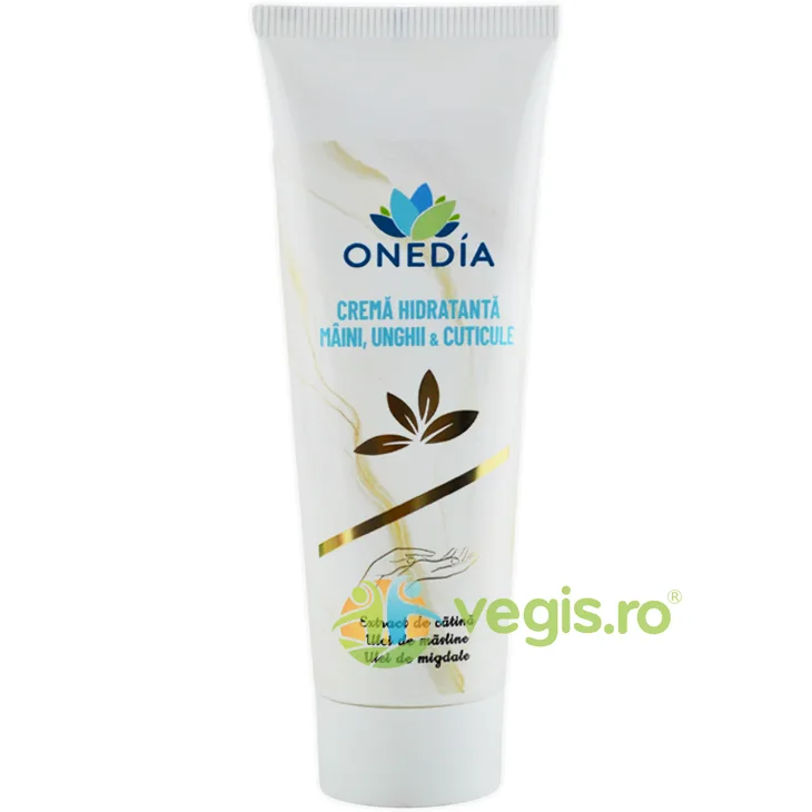 Crema Hidratanta pentru Maini, Unghii si Cuticule cu Extract de Catina, Ulei de Masline si Ulei de Migdale 100ml — preț și oferte