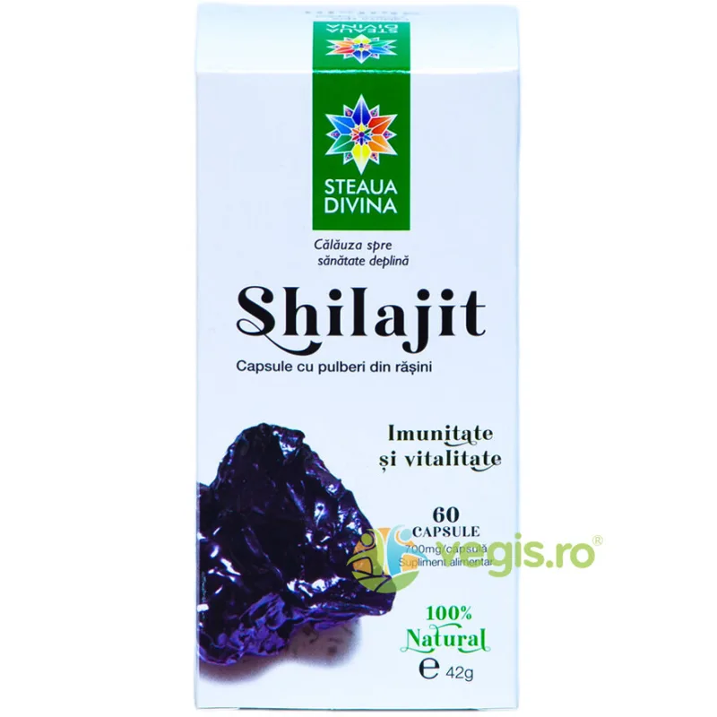 Shilajit 60cps STEAUA DIVINA — preț și oferte