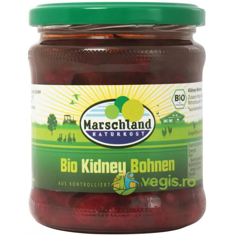 Fasole Rosie Kidney Ecologica/Bio 330g MARSCHLAND — preț și oferte