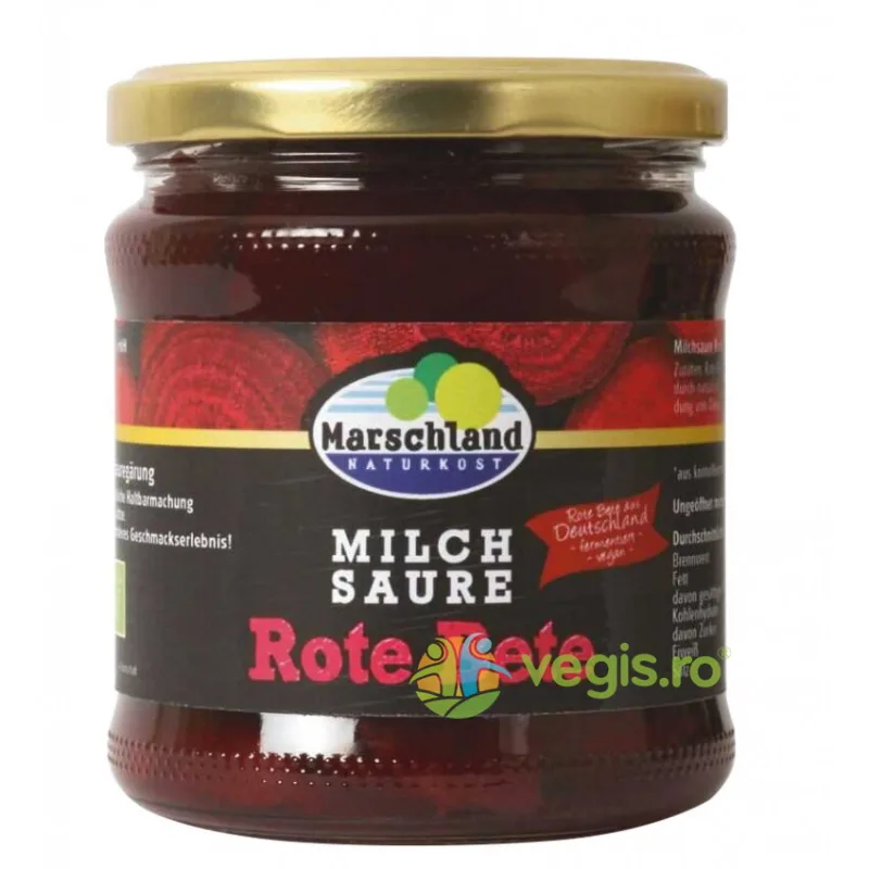 Sfecla Rosie Fermentata Ecologica/Bio 330g MARSCHLAND — preț și oferte