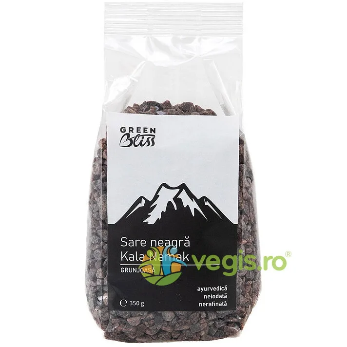 Sare Neagra Grunjoasa Kala Namak 350g GREEN BLISS — preț și oferte