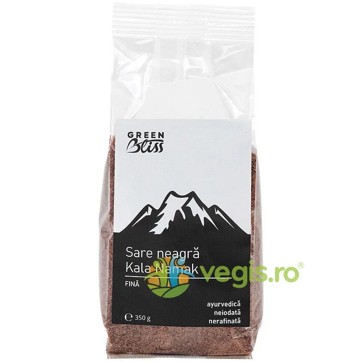 Sare Neagra Fina Kala Namak 350g GREEN BLISS — preț și oferte