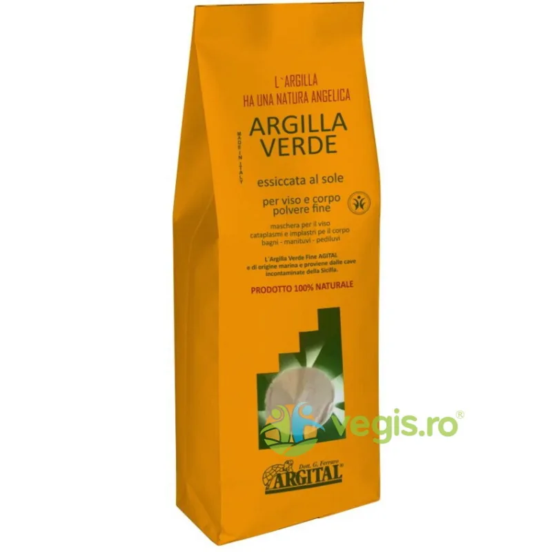 Argila Verde pentru Uz Extern Pulbere Fina 2.5kg ARGITAL — preț și oferte