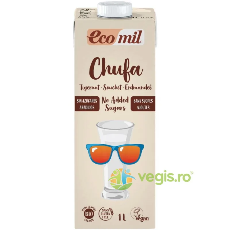 Bautura Vegetala din Migdale de Pamant Chufa fara Zahar Ecologica/Bio 1L EcoMil — preț și oferte