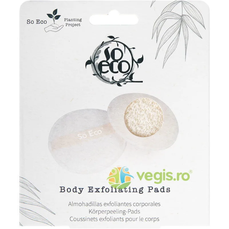 Set Dischete Exfoliante pentru Corp 2buc SO ECO — preț și oferte
