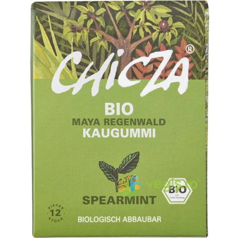 Guma de Mestecat cu Menta Piperata Ecologica/Bio 30g CHICZA — preț și oferte