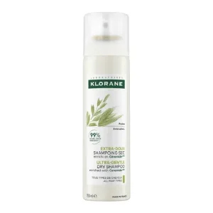 Sampon uscat cu lapte de ovaz, 150 ml, Klorane