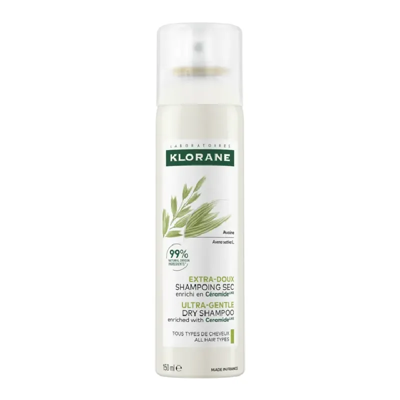 Sampon uscat cu lapte de ovaz, 150 ml, Klorane — preț și oferte