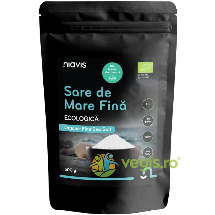 Sare de Mare Fina Ecologica/Bio 500g NIAVIS — preț și oferte
