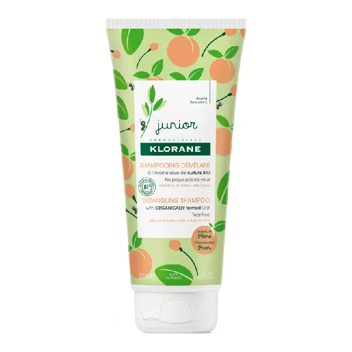 Sampon cu aroma de piersica Junior, 200 ml, Klorane — preț și oferte