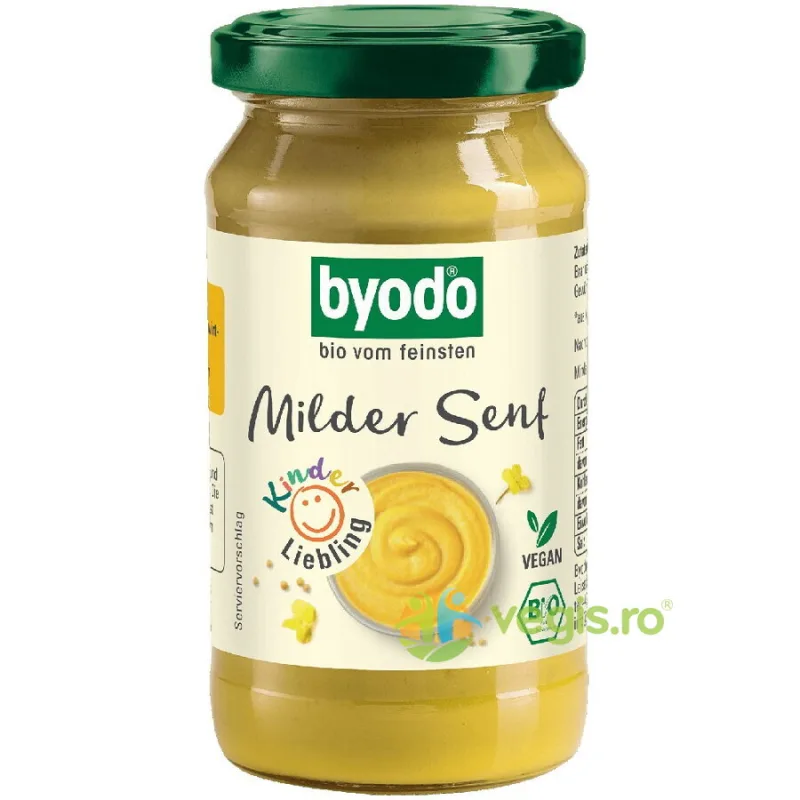 Mustar Fin Ecologic/Bio 200ml BYODO — preț și oferte