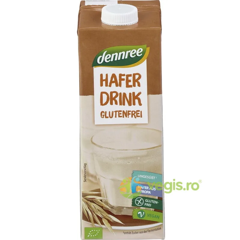 Bautura de Ovaz fara Gluten Ecologica/Bio 1L Dennree — preț și oferte