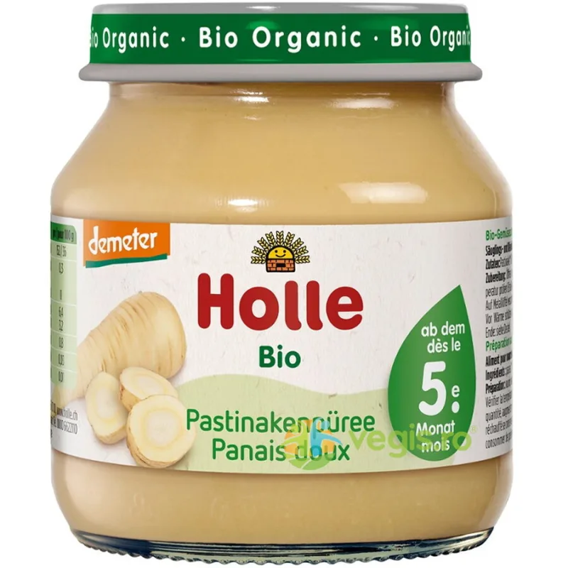 Piure pentru Copii +5 Luni cu Pastarnac fara Gluten Ecologic/Bio 125g HOLLE — preț și oferte