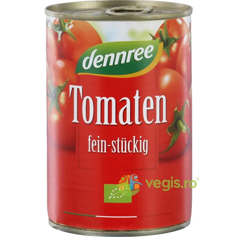 Bucati de Tomate in Sos de Rosii Ecologice/Bio 400g Dennree — preț și oferte