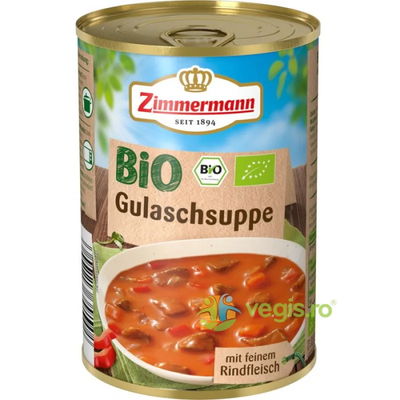 Gulas Supa Ecologic/Bio 400g ZIMMERMANN — preț și oferte