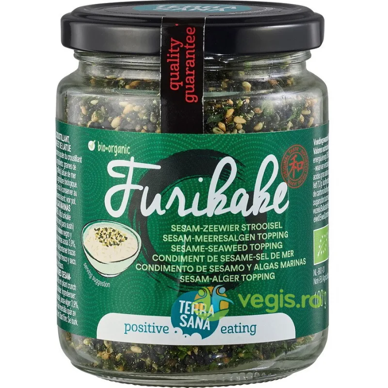 Furikake Amestec Alge Marine si Susan Ecologic/Bio 100g Terra Sana — preț și oferte