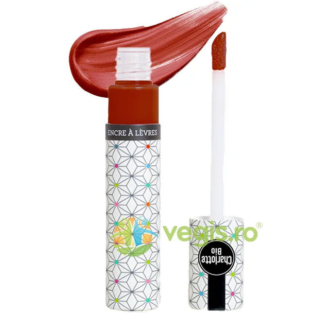 Luciu de Buze cu Ulei de Ricin, Ceara Candelilla si Extract de Magnolie Rouge Grenat 8ml CHARLOTTE BIO — preț și oferte