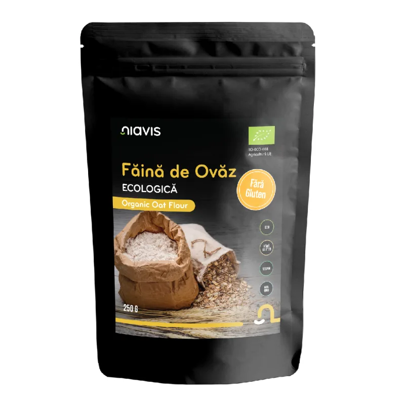 Faina de ovaz fara gluten, 250g, Niavis — preț și oferte