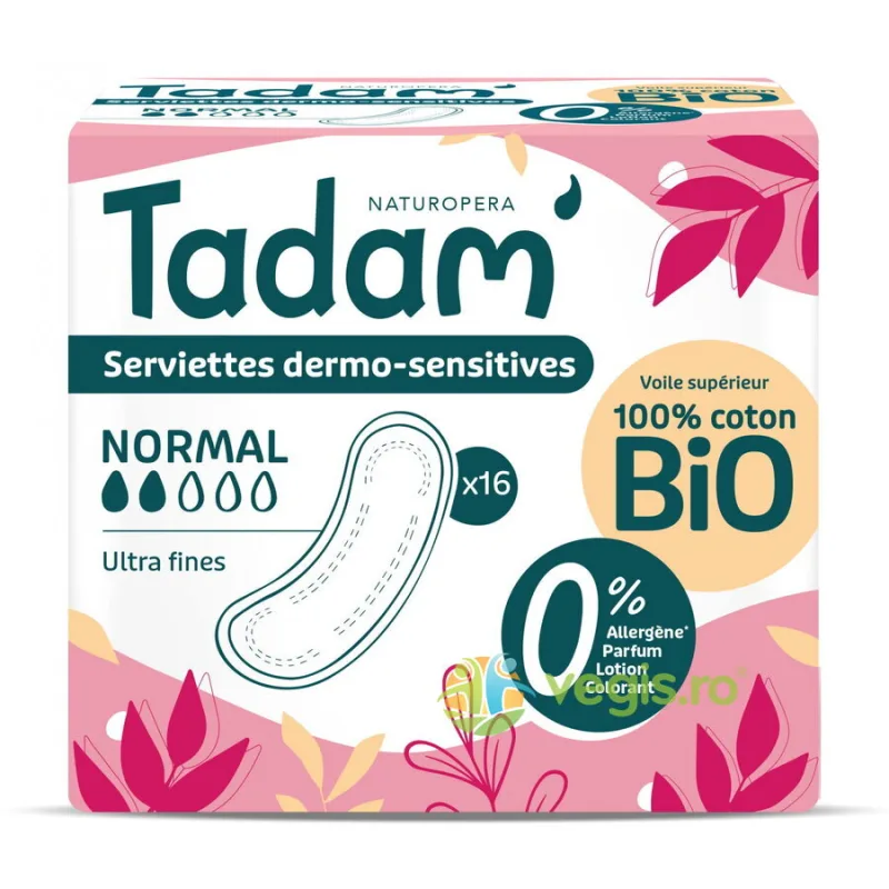 Absorbante Hipoalergenice Ultra Normal 16buc Tadam — preț și oferte